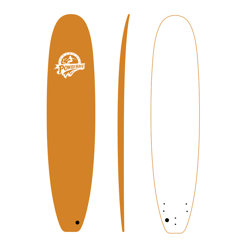 Panouri de surf portocaliu ixpe moale de înaltă calitate căldură moale topuri de surfare